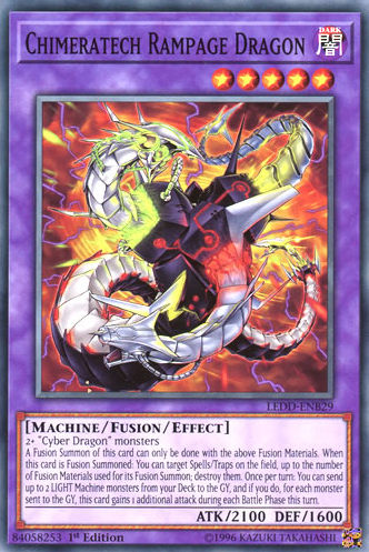 Chimeratech Rampage Dragon [LEDD-ENB29] Common - Yu-Gi-Oh! - Card Brawlers | Quebec | Canada |