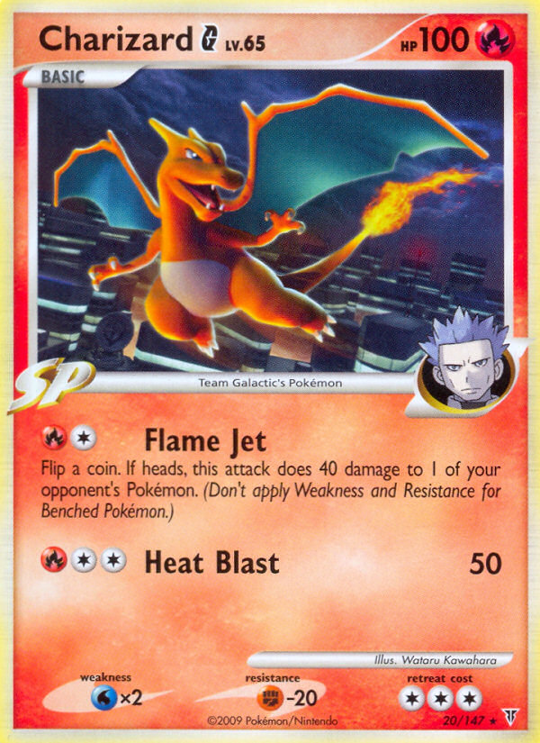 Charizard G (20/147) [Platinum: Supreme Victors] - Card Brawlers | Quebec | Canada | Yu-Gi-Oh!