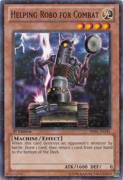 Helping Robo for Combat [BP01-EN181] Starfoil Rare - Card Brawlers | Quebec | Canada | Yu-Gi-Oh!