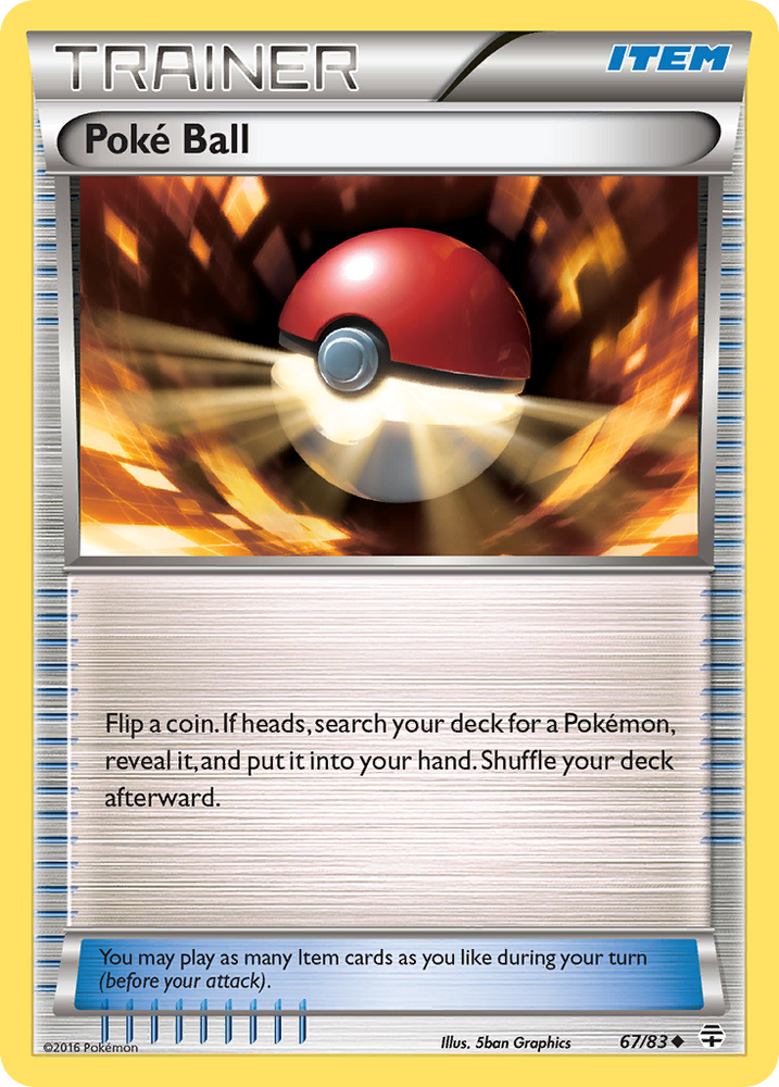 Poke Ball (67/83) [XY: Generations] - Card Brawlers | Quebec | Canada | Yu-Gi-Oh!