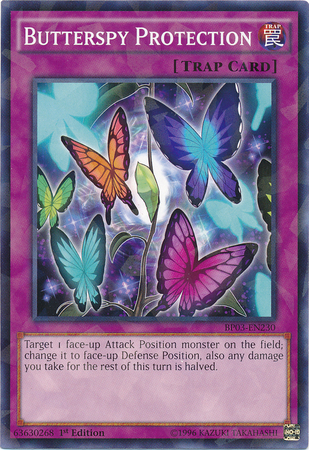 Butterspy Protection [BP03-EN230] Shatterfoil Rare - Card Brawlers | Quebec | Canada | Yu-Gi-Oh!