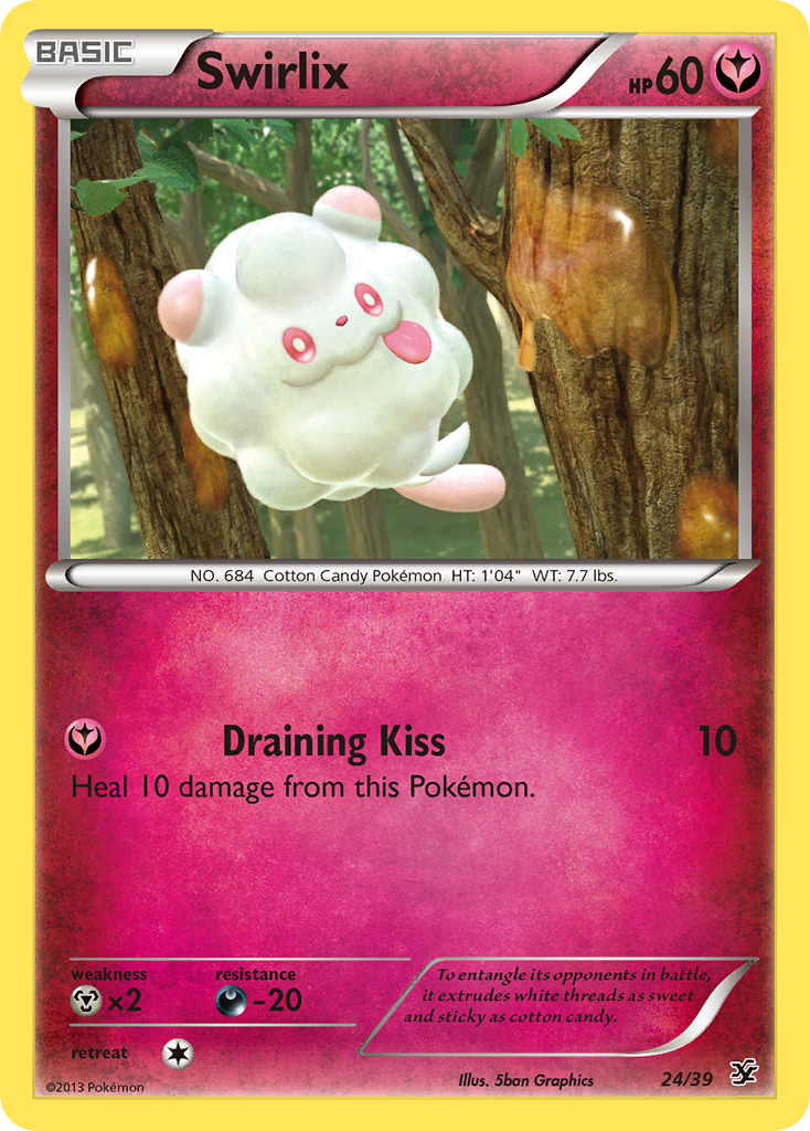 Swirlix (24/39) [XY: Kalos Starter Set] - Card Brawlers | Quebec | Canada | Yu-Gi-Oh!
