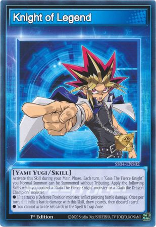 Knight of Legend [SS04-ENS02] Common - Card Brawlers | Quebec | Canada | Yu-Gi-Oh!