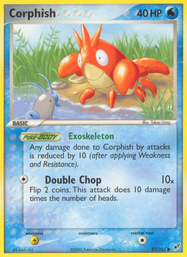 Corphish (57/107) [EX: Deoxys] - Card Brawlers | Quebec | Canada | Yu-Gi-Oh!