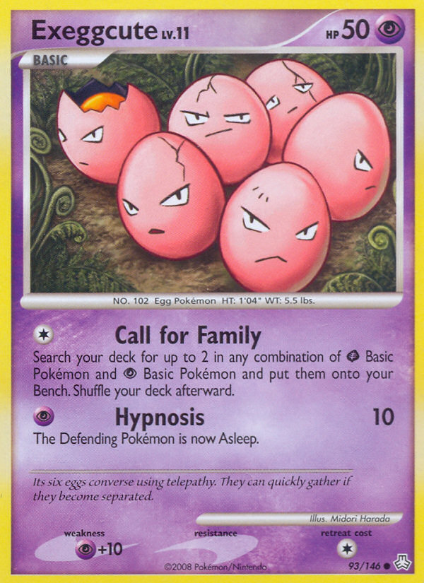 Exeggcute (93/146) [Diamond & Pearl: Legends Awakened] - Card Brawlers | Quebec | Canada | Yu-Gi-Oh!