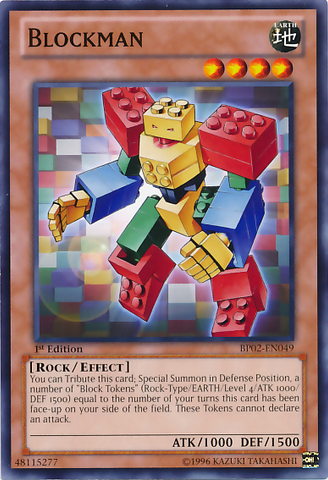 Blockman [BP02-EN049] Common - Card Brawlers | Quebec | Canada | Yu-Gi-Oh!