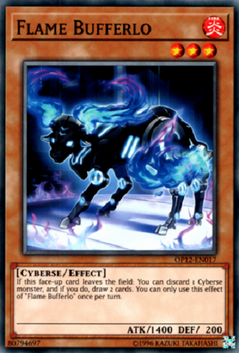 Flame Bufferlo [OP12-EN017] Common - Card Brawlers | Quebec | Canada | Yu-Gi-Oh!