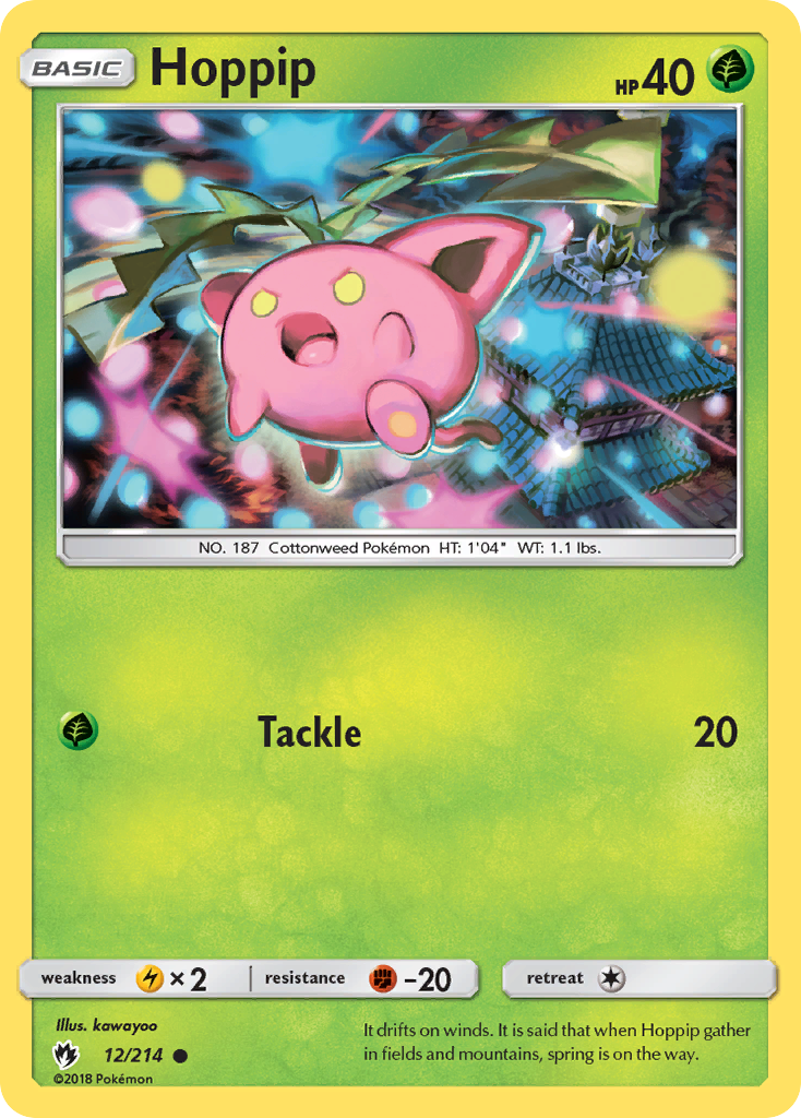 Hoppip (12/214) [Sun & Moon: Lost Thunder] - Card Brawlers | Quebec | Canada | Yu-Gi-Oh!