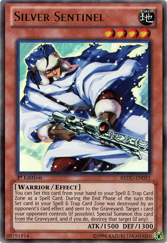 Silver Sentinel [REDU-EN033] Ultra Rare - Card Brawlers | Quebec | Canada | Yu-Gi-Oh!