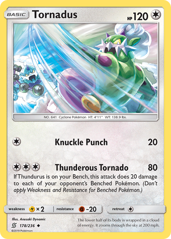 Tornadus (178/236) [Sun & Moon: Unified Minds] - Card Brawlers | Quebec | Canada | Yu-Gi-Oh!