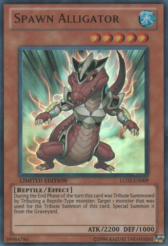 Spawn Alligator [LC02-EN009] Ultra Rare - Card Brawlers | Quebec | Canada | Yu-Gi-Oh!