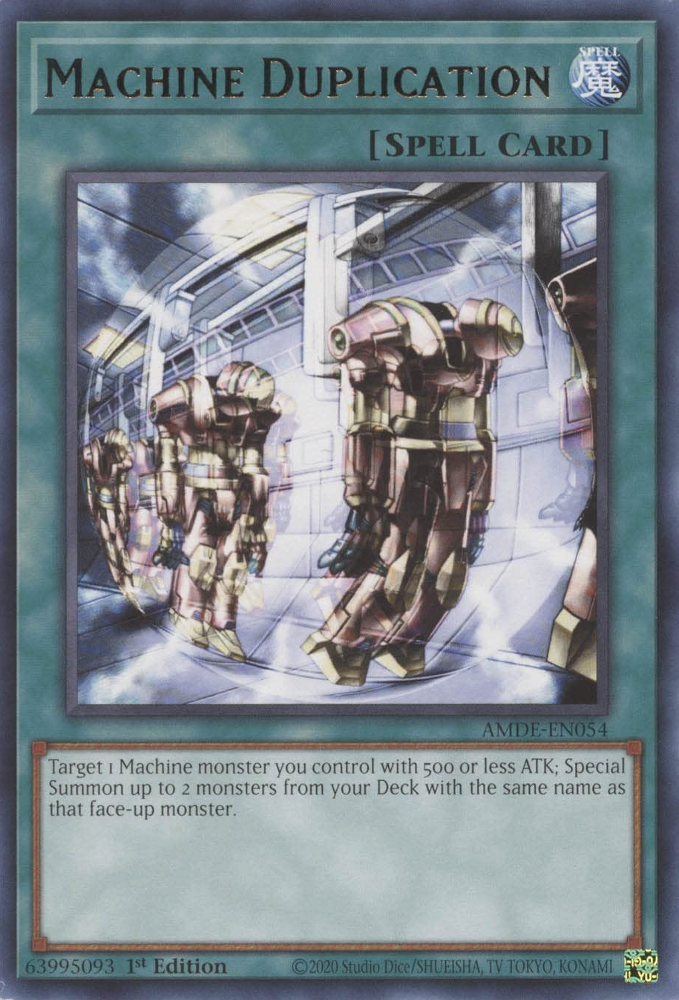 Machine Duplication [AMDE-EN054] Rare - Card Brawlers | Quebec | Canada | Yu-Gi-Oh!