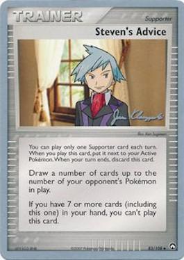 Steven's Advice (83/108) (Psychic Lock - Jason Klaczynski) [World Championships 2008] - Card Brawlers | Quebec | Canada | Yu-Gi-Oh!