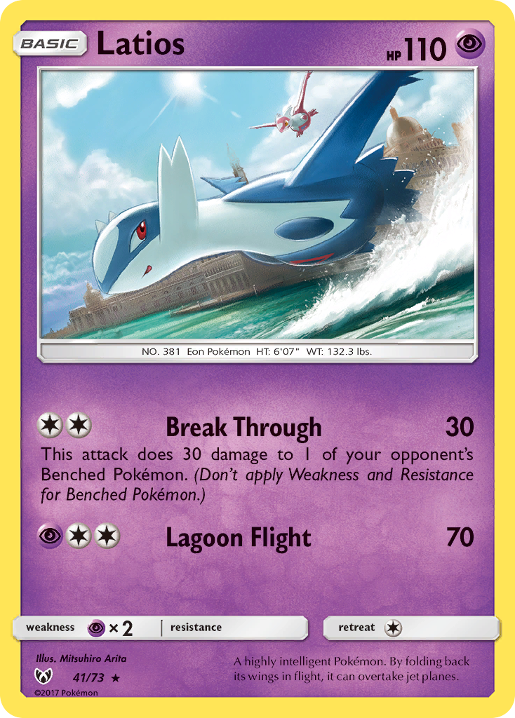 Latios (41/73) [Sun & Moon: Shining Legends] - Card Brawlers | Quebec | Canada | Yu-Gi-Oh!