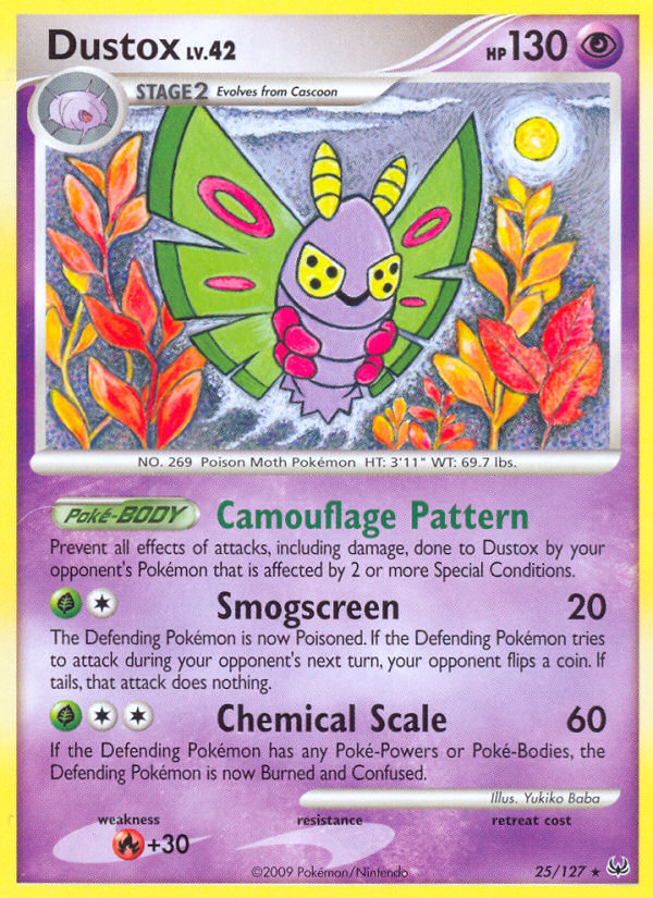 Dustox (25/127) [Platinum: Base Set] - Card Brawlers | Quebec | Canada | Yu-Gi-Oh!