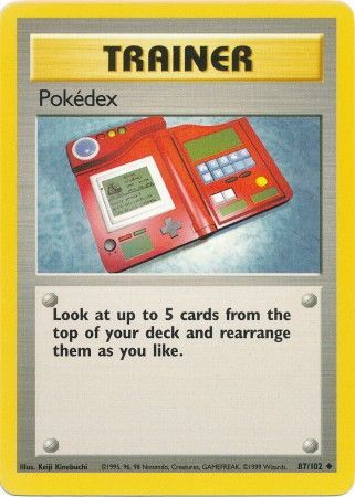 Pokedex (87/102) [Base Set Unlimited] - Card Brawlers | Quebec | Canada | Yu-Gi-Oh!