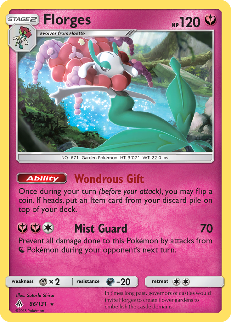 Florges (86/131) [Sun & Moon: Forbidden Light] - Card Brawlers | Quebec | Canada | Yu-Gi-Oh!