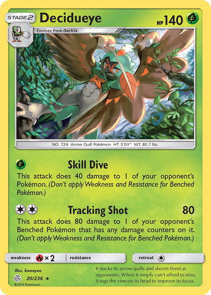 Decidueye (20/236) [Sun & Moon: Cosmic Eclipse] - Card Brawlers | Quebec | Canada | Yu-Gi-Oh!