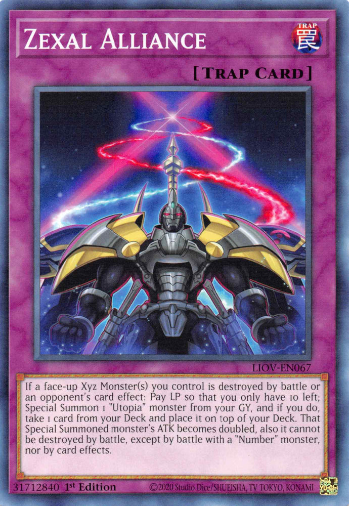 Zexal Alliance [LIOV-EN067] Common - Card Brawlers | Quebec | Canada | Yu-Gi-Oh!