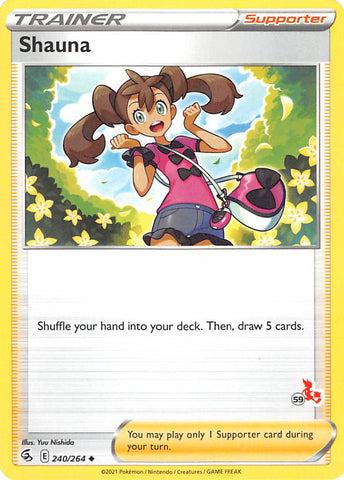 Shauna (240/264) (Cinderace Stamp #59) [Battle Academy 2022] - Card Brawlers | Quebec | Canada | Yu-Gi-Oh!