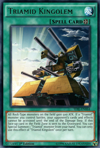 Triamid Kingolem [TDIL-EN064] Rare - Yu-Gi-Oh! - Card Brawlers | Quebec | Canada |