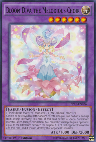 Bloom Diva the Melodious Choir [SP17-EN036] Common - Card Brawlers | Quebec | Canada | Yu-Gi-Oh!