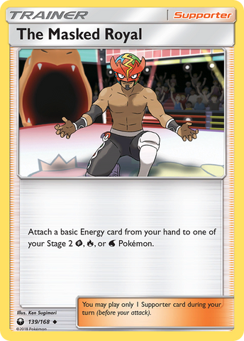 The Masked Royal (139/168) [Sun & Moon: Celestial Storm] - Card Brawlers | Quebec | Canada | Yu-Gi-Oh!