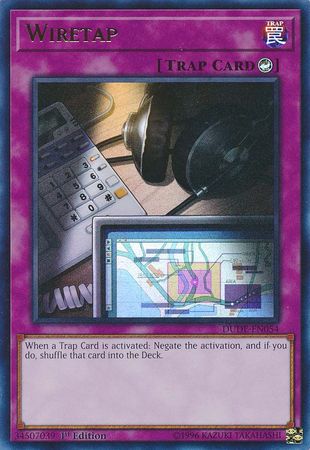 Wiretap [DUDE-EN054] Ultra Rare - Card Brawlers | Quebec | Canada | Yu-Gi-Oh!