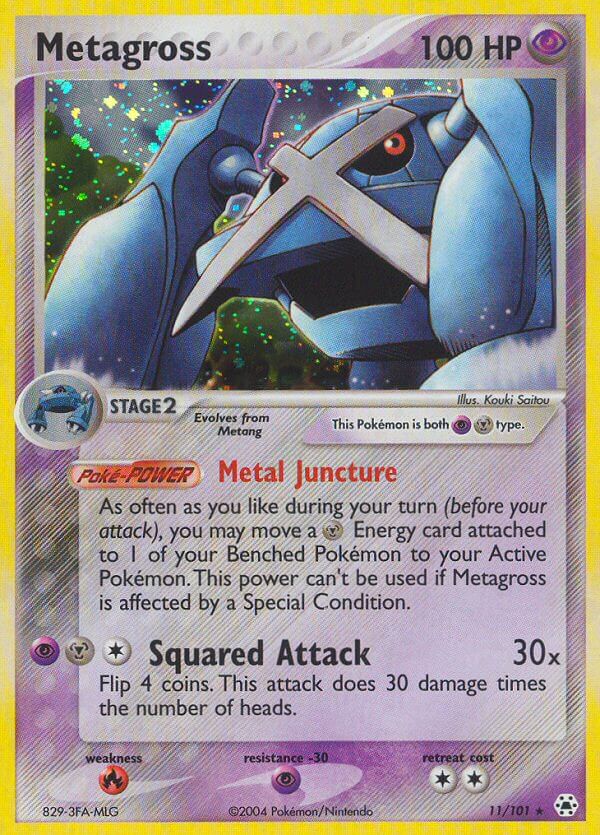 Metagross (11/101) (Theme Deck Exclusive) [EX: Hidden Legends] - Card Brawlers | Quebec | Canada | Yu-Gi-Oh!