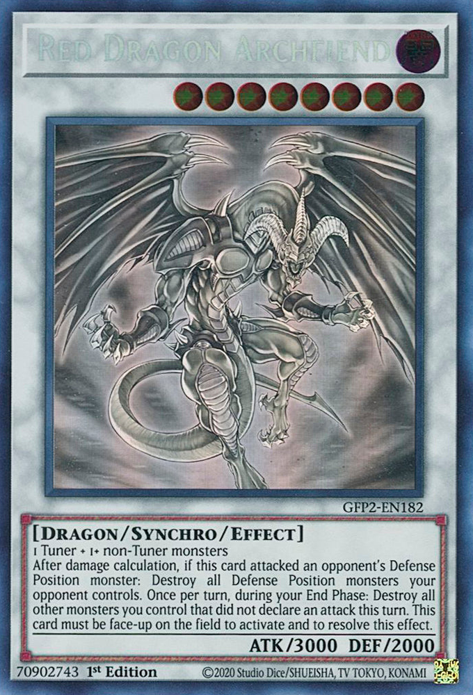 Red Dragon Archfiend [GFP2-EN182] Ghost Rare - Card Brawlers | Quebec | Canada | Yu-Gi-Oh!