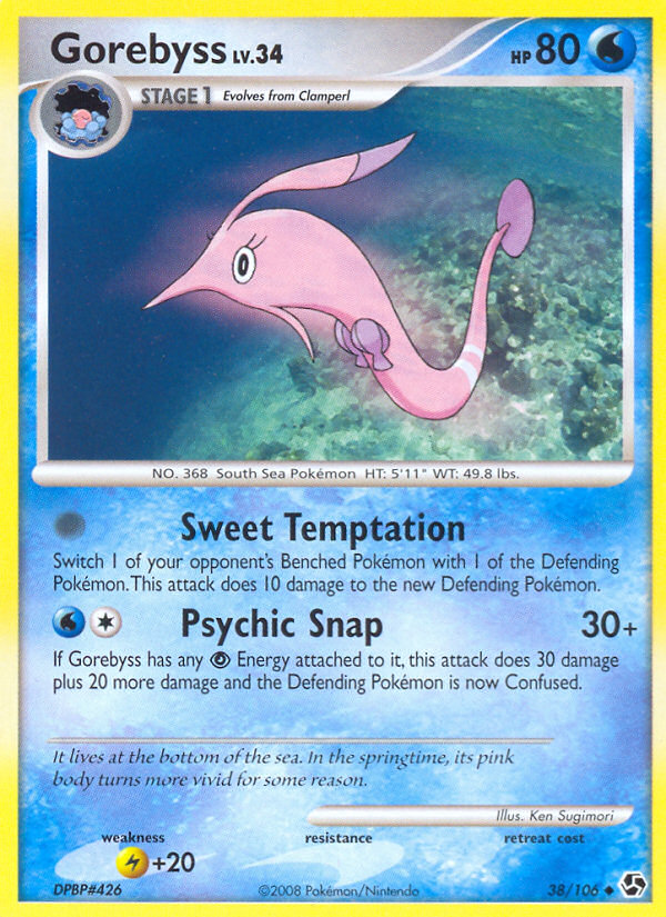 Gorebyss (38/106) [Diamond & Pearl: Great Encounters] - Card Brawlers | Quebec | Canada | Yu-Gi-Oh!