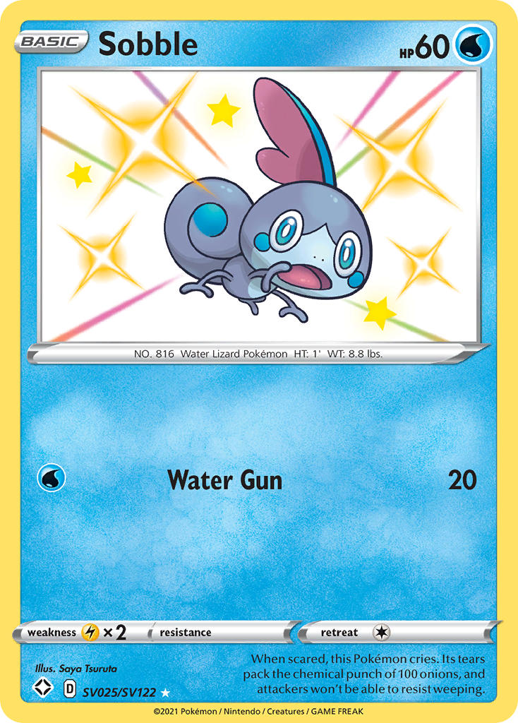 Sobble (SV025/SV122) [Sword & Shield: Shining Fates] - Card Brawlers | Quebec | Canada | Yu-Gi-Oh!