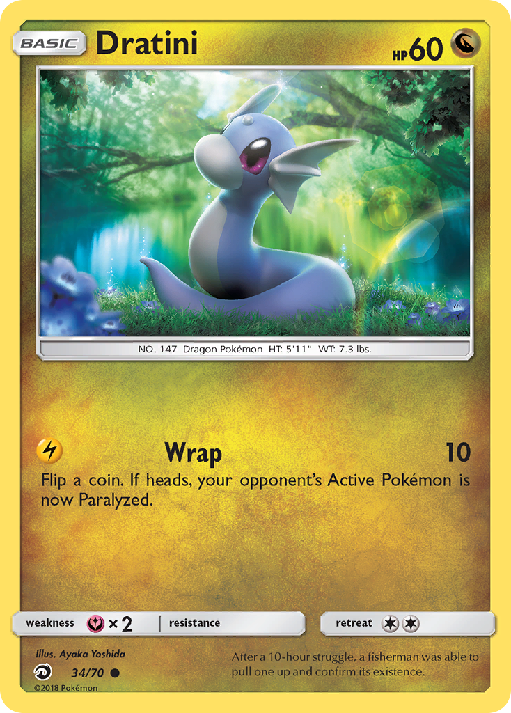 Dratini (34/70) [Sun & Moon: Dragon Majesty] - Card Brawlers | Quebec | Canada | Yu-Gi-Oh!