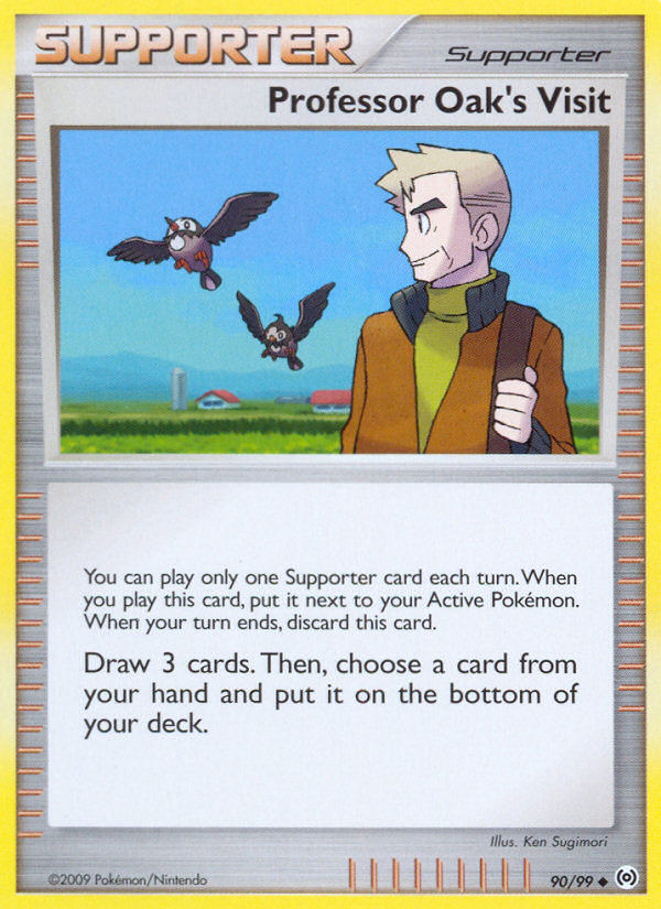 Professor Oak's Visit (90/99) [Platinum: Arceus] - Card Brawlers | Quebec | Canada | Yu-Gi-Oh!