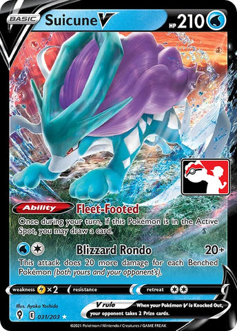 Suicune V (031/203) [Prize Pack Series One] - Card Brawlers | Quebec | Canada | Yu-Gi-Oh!