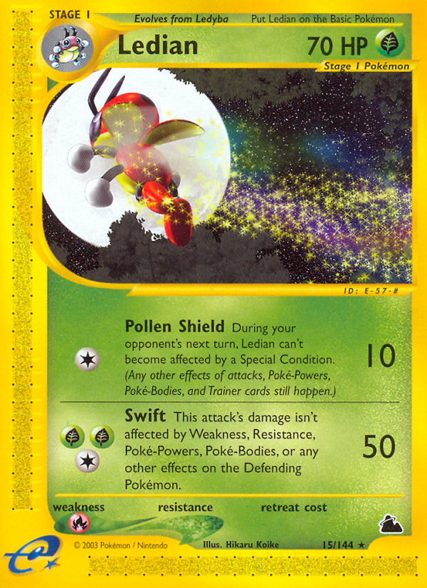 Ledian (15/144) [Skyridge] - Card Brawlers | Quebec | Canada | Yu-Gi-Oh!