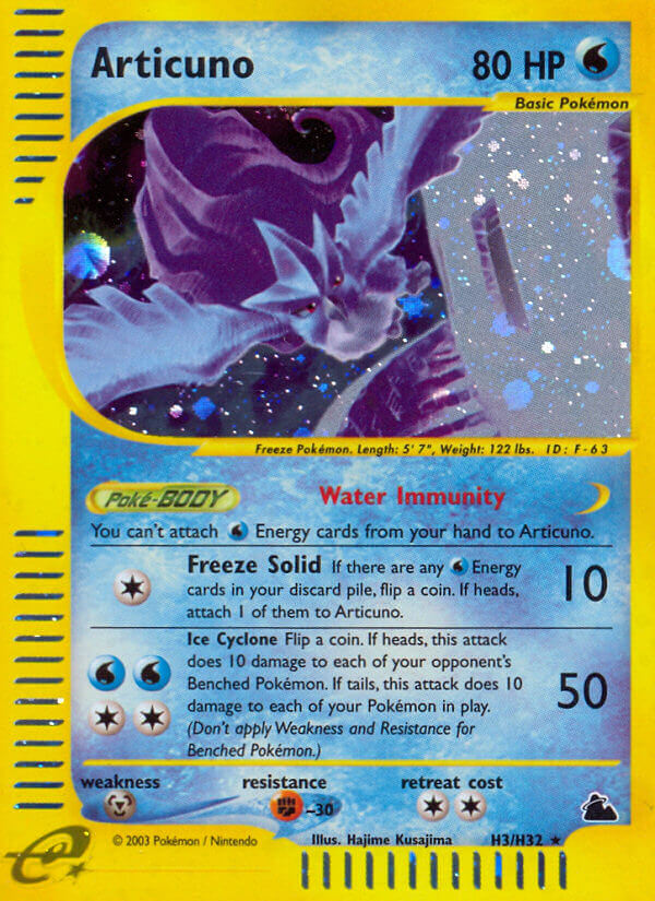 Articuno (H3/H32) [Skyridge] - Card Brawlers | Quebec | Canada | Yu-Gi-Oh!