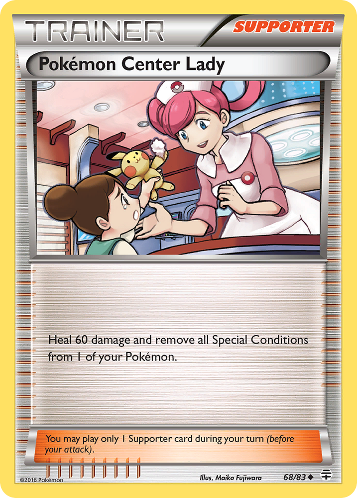 Pokemon Center Lady (68/83) [XY: Generations] - Card Brawlers | Quebec | Canada | Yu-Gi-Oh!