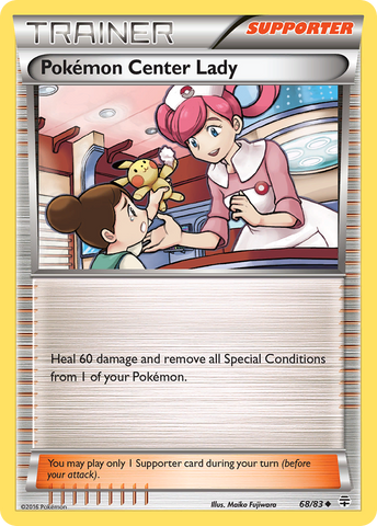 Pokemon Center Lady (68/83) [XY: Generations] - Card Brawlers | Quebec | Canada | Yu-Gi-Oh!