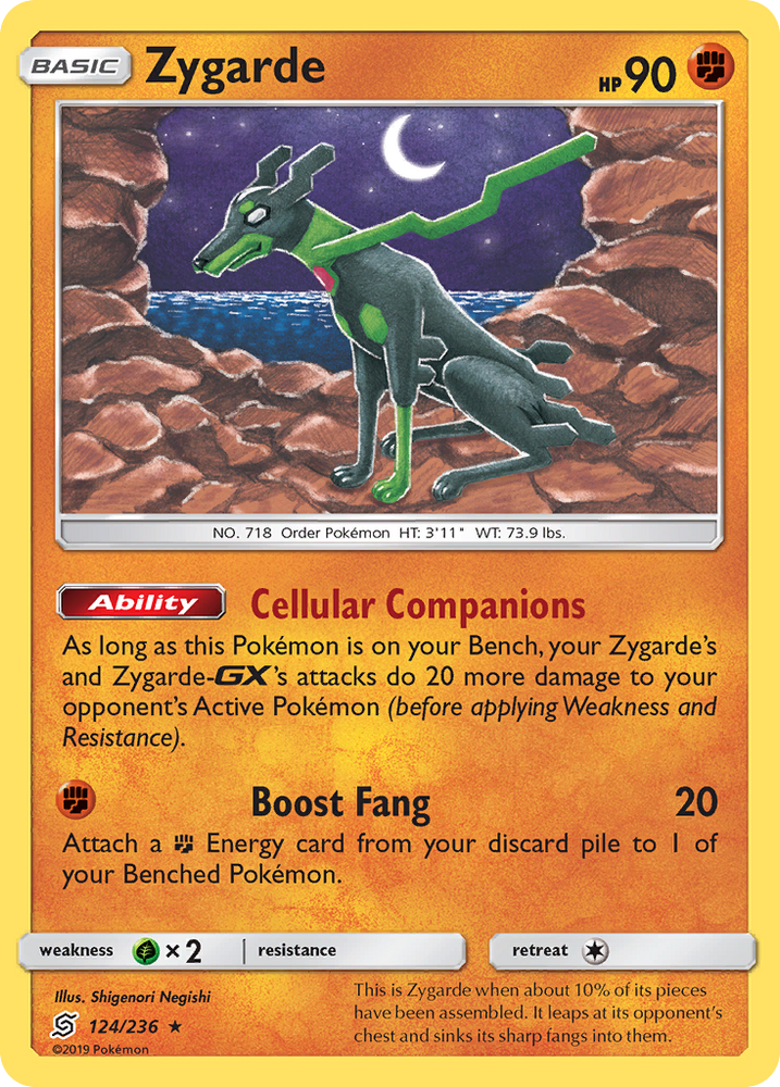 Zygarde (124/236) [Sun & Moon: Unified Minds] - Card Brawlers | Quebec | Canada | Yu-Gi-Oh!