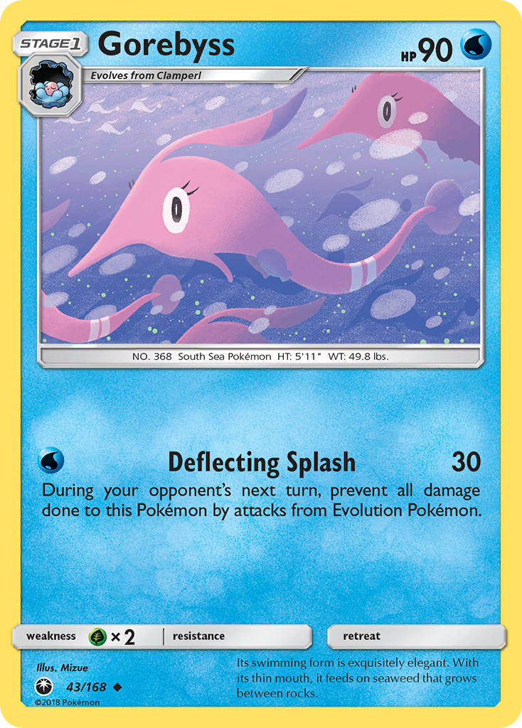 Gorebyss (43/168) [Sun & Moon: Celestial Storm] - Card Brawlers | Quebec | Canada | Yu-Gi-Oh!