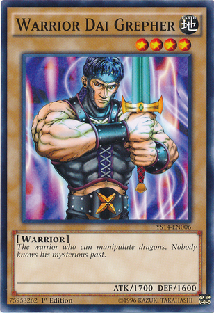 Warrior Dai Grepher [YS14-EN006] Common - Yu-Gi-Oh! - Card Brawlers | Quebec | Canada |