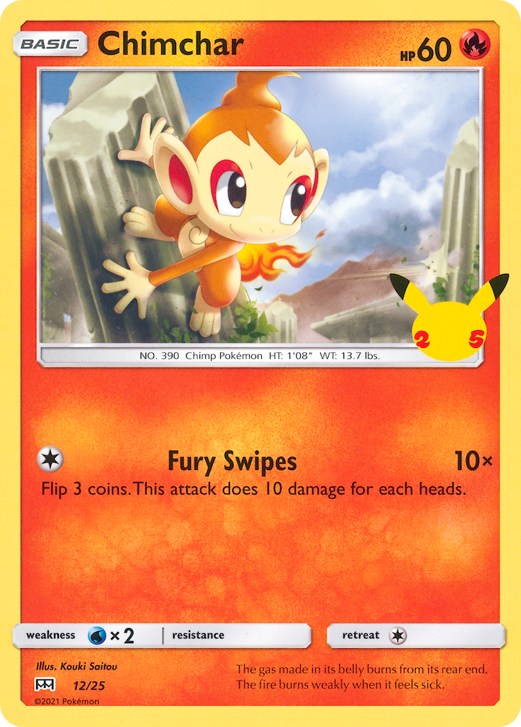Chimchar (12/25) [McDonald's 25th Anniversary] - Card Brawlers | Quebec | Canada | Yu-Gi-Oh!