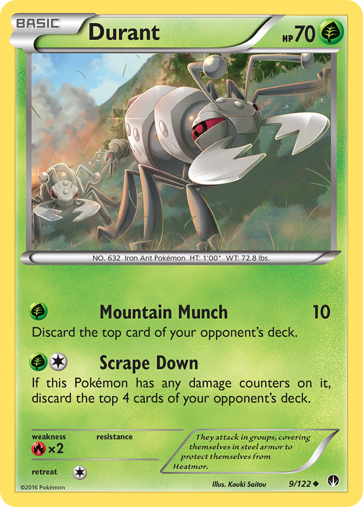 Durant (9/122) [XY: BREAKpoint] - Card Brawlers | Quebec | Canada | Yu-Gi-Oh!