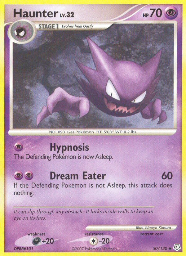 Haunter (50/130) [Diamond & Pearl: Base Set] - Card Brawlers | Quebec | Canada | Yu-Gi-Oh!