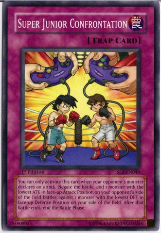 Super Junior Confrontation [SOI-EN049] Common - Card Brawlers | Quebec | Canada | Yu-Gi-Oh!