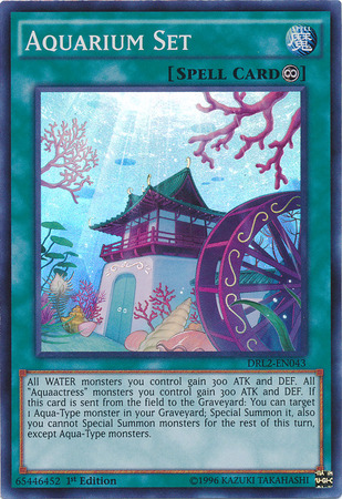 Aquarium Set [DRL2-EN043] Super Rare - Yu-Gi-Oh! - Card Brawlers | Quebec | Canada |