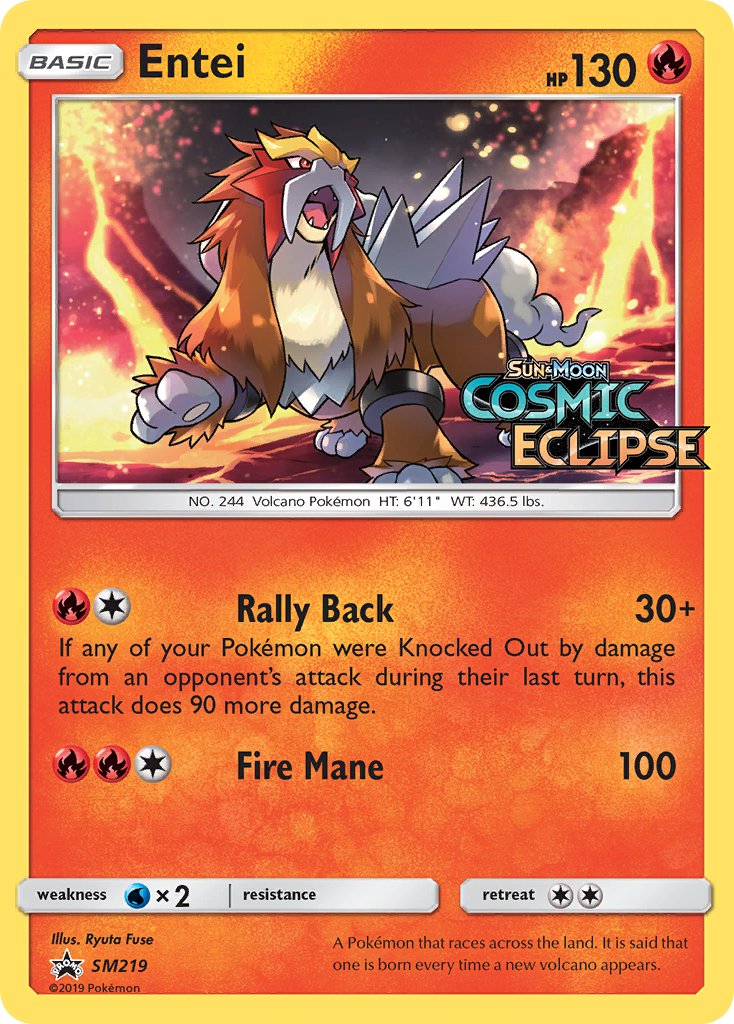 Entei (SM219) [Sun & Moon: Black Star Promos] - Card Brawlers | Quebec | Canada | Yu-Gi-Oh!