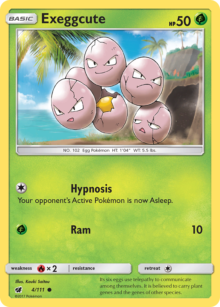 Exeggcute (4/111) [Sun & Moon: Crimson Invasion] - Card Brawlers | Quebec | Canada | Yu-Gi-Oh!