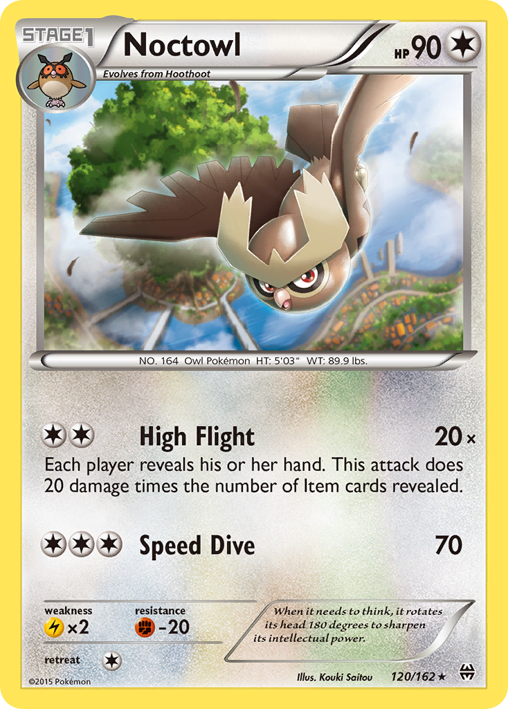 Noctowl (120/162) [XY: BREAKthrough] - Card Brawlers | Quebec | Canada | Yu-Gi-Oh!